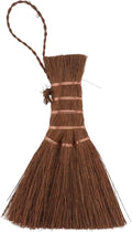 Mini Palm Whisk Broom for Tea Ceremony Small Soft Bristle Cleaning Brush with Hanging Rope Practical Natural Straw Brush for Home Kitchen Table Cleaning 5.51X3.14X1.96 Inches