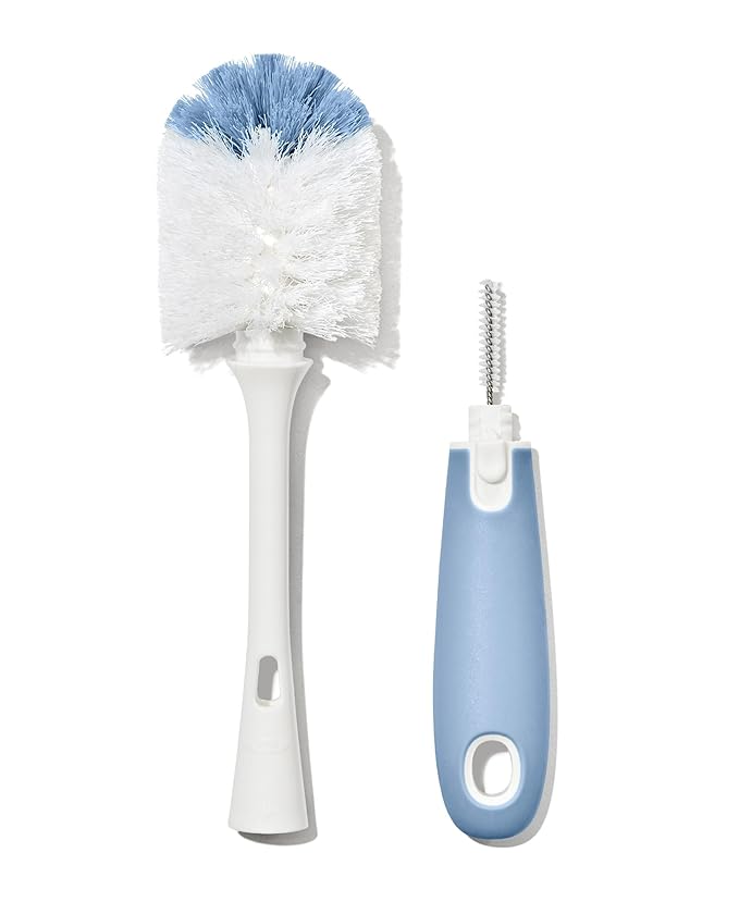 OXO Tot Bottle Brush with Stand - Dusk