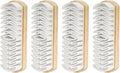 Suede Cleaner Brush 4 Pack, Gentle Daily Care Brush for Suede & Nubuck Shoes, Boots, Bags, Portable Cleaner Kit for Refreshing Nap and Lifting Surface Dirt
