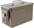 Ammo Can&Ammo Box, Fireproof & Waterproof Metal Storage Box - Perfect for Ammo, Lithium Batteries & RC Car Batteries