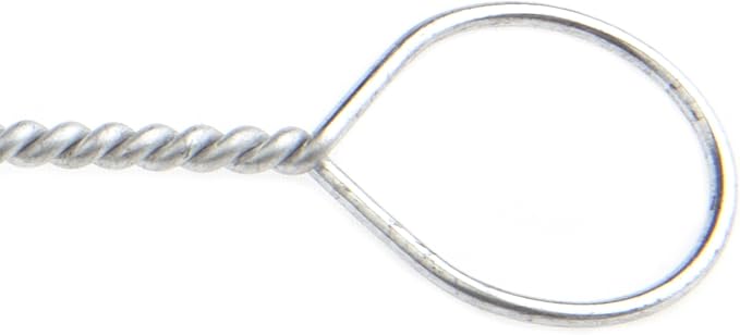 Forney 70485 Tube Brush, Nylon with Wire Loop Handle, 8-1/2-Inch-by-1/2-Inch (Pack of 4)