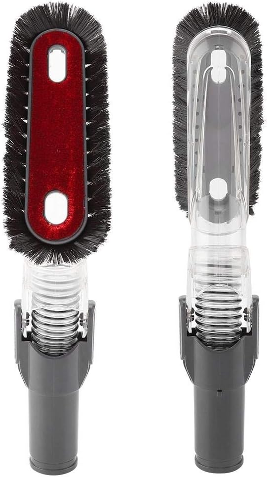 Fdit Soft Vacuum Dusting Brush 35mm-32mm Adapter for Cleaning Furniture Ceiling Vacuum Cleaner Attachments Multi-Angle Dust Brush