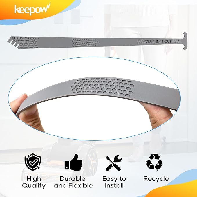 KEEPOW Replacement Carpet Cleaner Part Nozzle Cleaning Tool Compatible with Bissell ProHeat 2X Revolution Parts Series Models 1548, 1550, 1551, 15482, 15483, Parts# 1606433/160-6433, 2 Pack