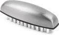 Vegetable and Fruit Cleaning Brush, 304 Stainless Steel Cleaning Brush, Microfiber Scrubbing Pad, Multipurpose Kitchen Tool (White)