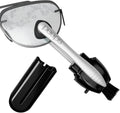 Peeps Glasses Cleaner - for Eyeglasses, Reading Glasses, and More - Lens Cleaner with Carbon Microfiber Tech-Injected Black-1 Count (Pack of 1)