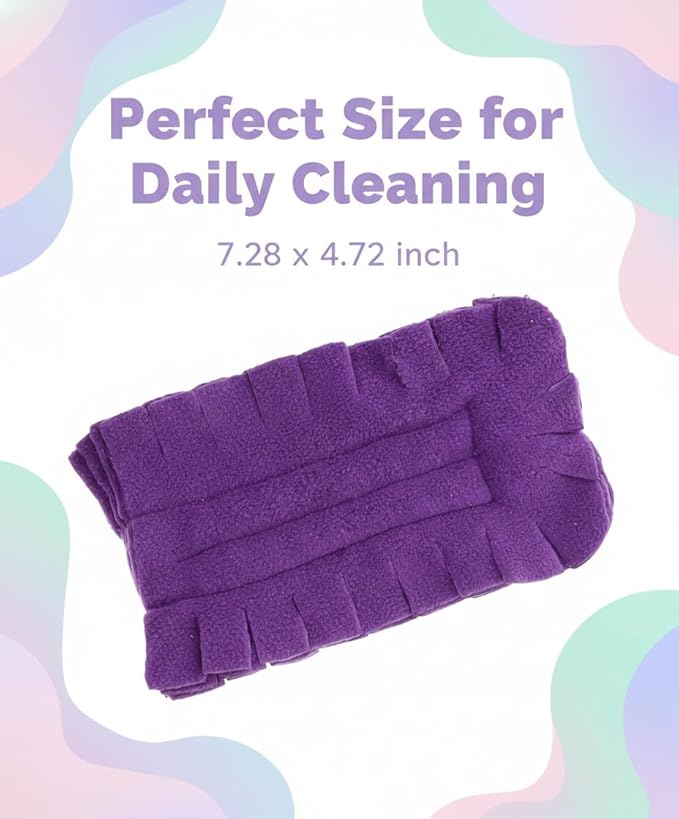 Duster Refills Reusable, 360° Electrostatic Duster Refills - The Sustainable Choice for A Dust-Free Home - Washable Reusable Duster Refills with Microfiber Dusting Heads for Home Cleaning (Blue)