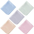 Nadadora Microfiber Cleaning Cloths Assorted Colors Individually Wrapped for Glasses, Eyeglasses, Sunglasses,Cameras,Jewelry,Phone,Lenses,Screens, Reusable and Washable- 6"x7" (5PACK)