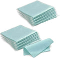 SEVENWELL 50pcs Jewelry Cleaning Cloth Pink Polishing Cloth for Sterling Silver Gold Platinum Small Polish Cloth 8x8cm