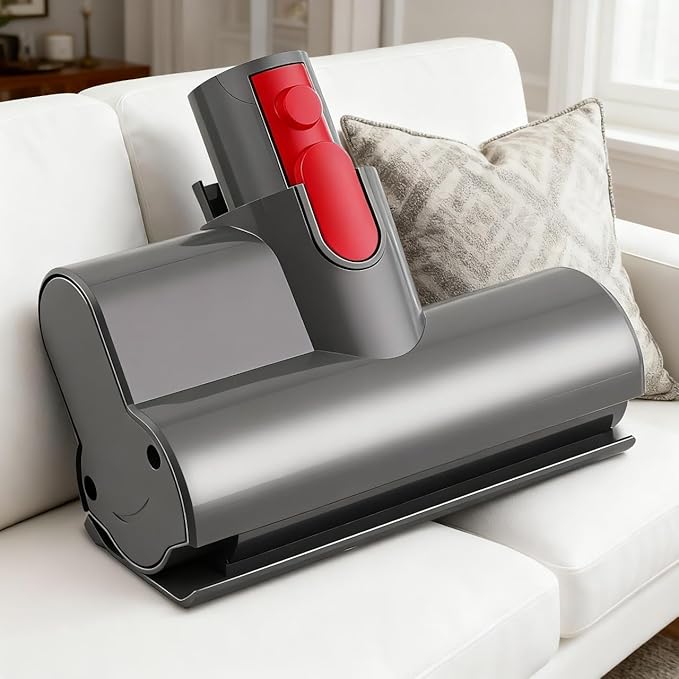 Vacuum Attachments Deep Cleaning Parts for Dyson, Upholstery Fits Dyson Mattress Tool V8 V7 V11 V10 V15, Deep Cleans Mattresses, Pillows, Blankets & Sofas Easy-clean Design Head Replacement