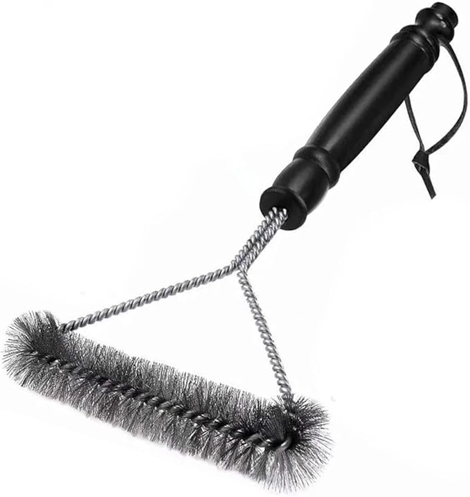 Grill Brush BBQ Grill Cleaner Brush Safe & Efficient Grill Cleaning Brush12- Stainless Steel，Oven Cleaner Brush