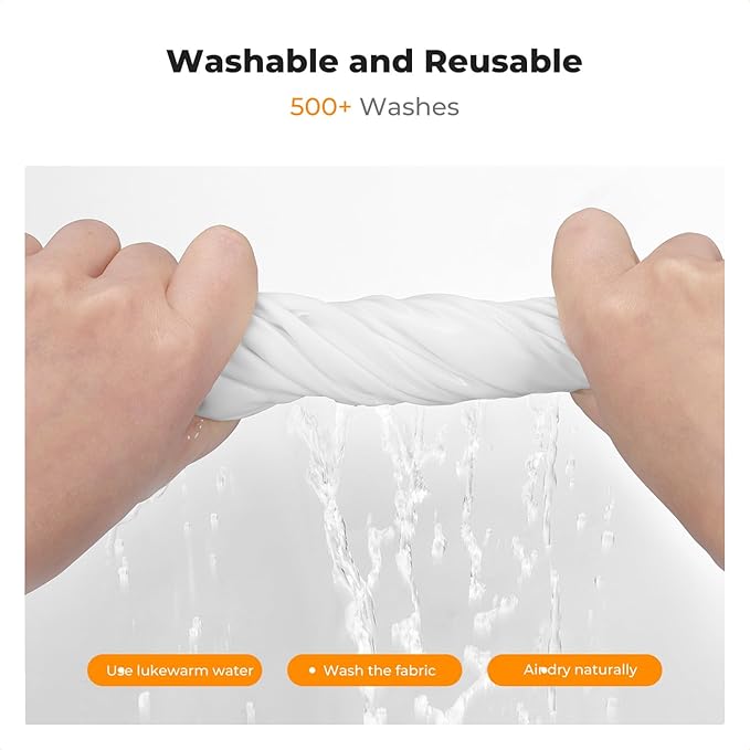 K&F Concept 3 Pack Microfiber Lens Cleaning Cloths 12x12in，Washable Reusable Vacuum Wrapped Glasses Cloth，Large-Size Microfiber Cloths for Cameras, Binoculars, VR Headsets, and Sunglasses