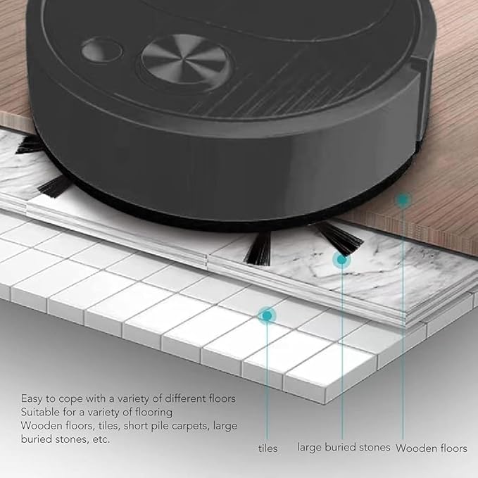 USB Charging Robot Vacuum Cleaner Multifunctional Mini Smart Sweeping Robot for Wooden Flooring Tile Carpet Vacuums
