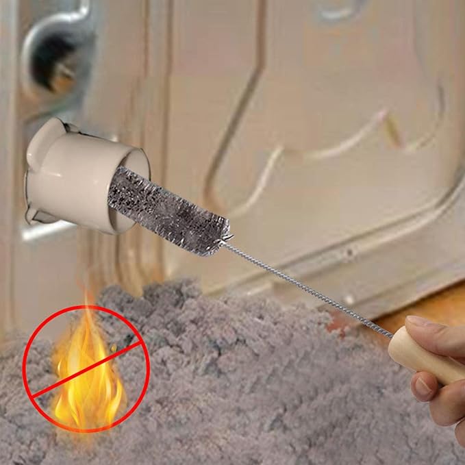 Long Reach Cleaner Brush, Steel Wire Nylon Cleaner Brush or Radiator Cleaning Brush Bendable Flexible Cleaner Brush