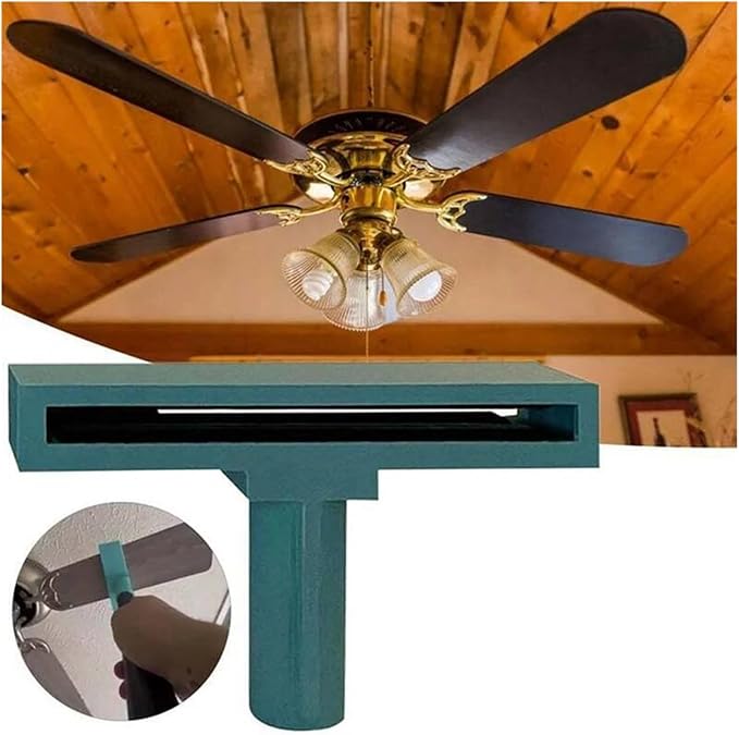 Ceiling Fan Blade Cleaning Brush Attachment, Compatible With A02R Vacuum Tools, Telescopic Handle & Flexible Head For Dusting High Fans