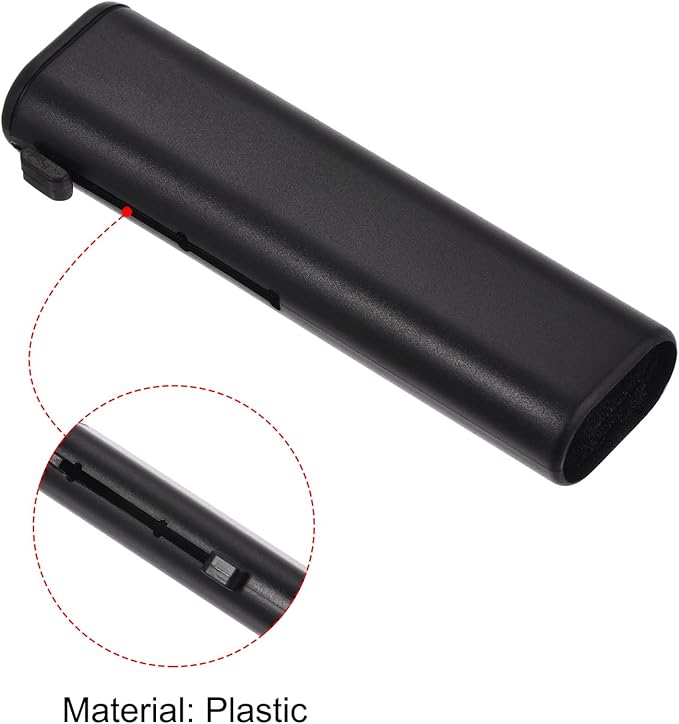 PATIKIL Keyboard Cleaning Brush, Telescopic Type Window Groove Cleaning Brush, for Laptop Computer Keyboard Window Black