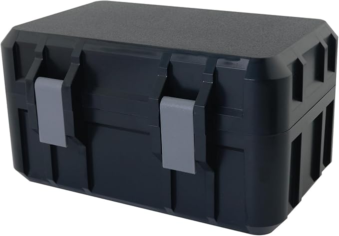 MEETOOT AA/AAA Button Batteries Universal Storage Box Sealed Sponge Cushioning Storage Waterproof and Shockproof