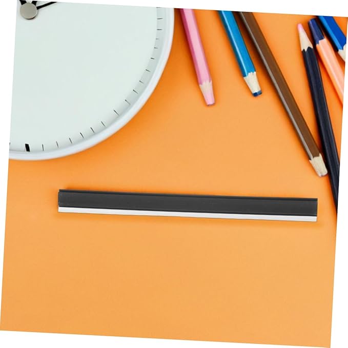 8Pcs Durable Rubber Dustpan Seal Strips for Home Office School Cleaning Antislip Design for Debris Collection and Spill Prevention Compatible with Various Dustpans