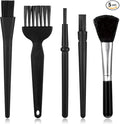 5 PCS Nylon Anti Static Dusting Brush, Mini Keyboard Cleaning Brushes Kit Electronics Cleaning Kit Small Spaces, Keyboard Cleaner Brushes Small Brush for Cleanings Computer Motherboard Camera