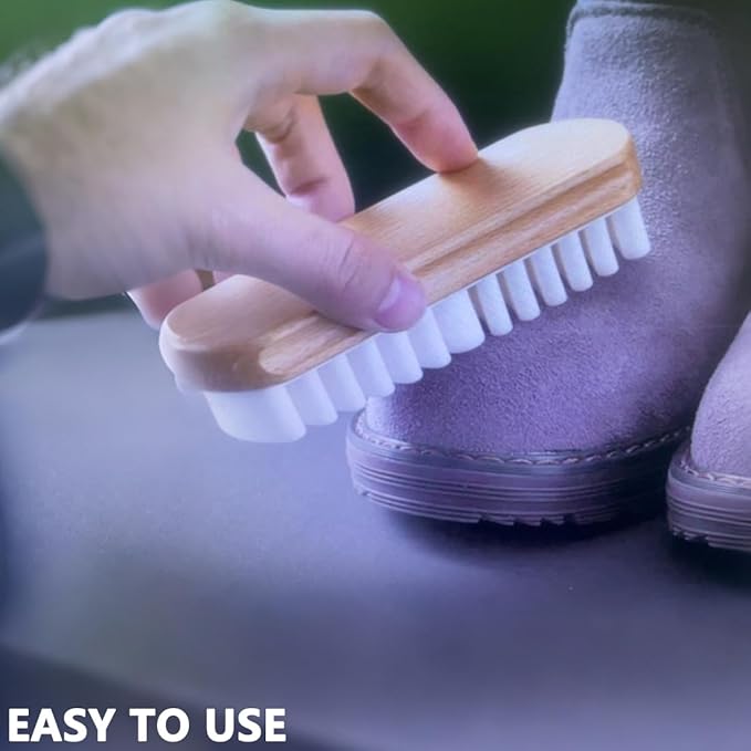 2Pcs Suede Brush for Shoes Nubuck Brush Suede Eraser Suede Shoe Brush Suede Shoe Cleaner