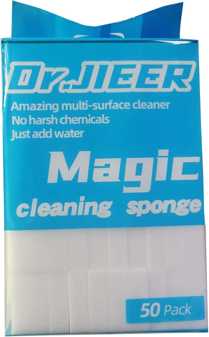 50 Pcs/lot Magic Sponge Eraser Multi-Functional Melamine Foam Cleaner 100x60x20mm