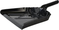 Janico 1092 Metal Dustpan, 12 Inch Opening, Black