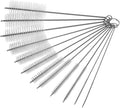 DECORA Drinking Straws Cleaning Brushes Nylon Pipe Cleaner Brush Kits for Assorted Size Straws Pack of 12