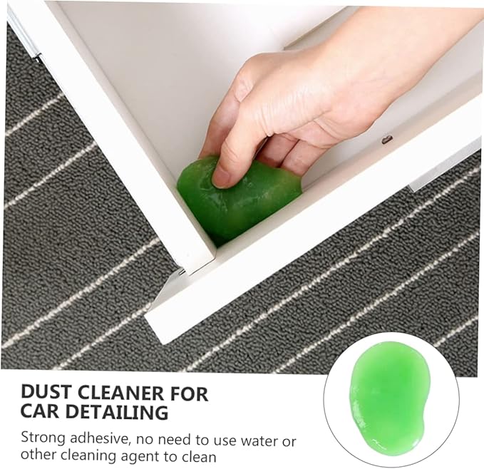 Keyboard Cleaning Gel for Computer Laptop Electronics 20 PCS Dust Remover Easy to Use Detailing Gel for Dust and Dirt Removal Random Color