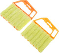 2pcs Blinds Cleaning Brush for Window and Home Use Versatile Pulley Brush for Blinds Lightweight and Reusable for Shutters Air Conditioners and More