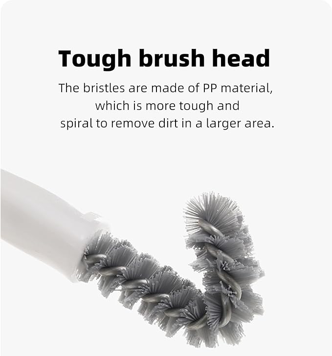 Grout Brush for Deep Cleaning – Multi-Surface Scrubber for Kitchen Sinks, Stovetops, Grill Grates, Pet Cages – Stiff Bristles Remove Stubborn Grime, Grease & Debris – Ergonomic Non-Slip Handle (2Pcs)