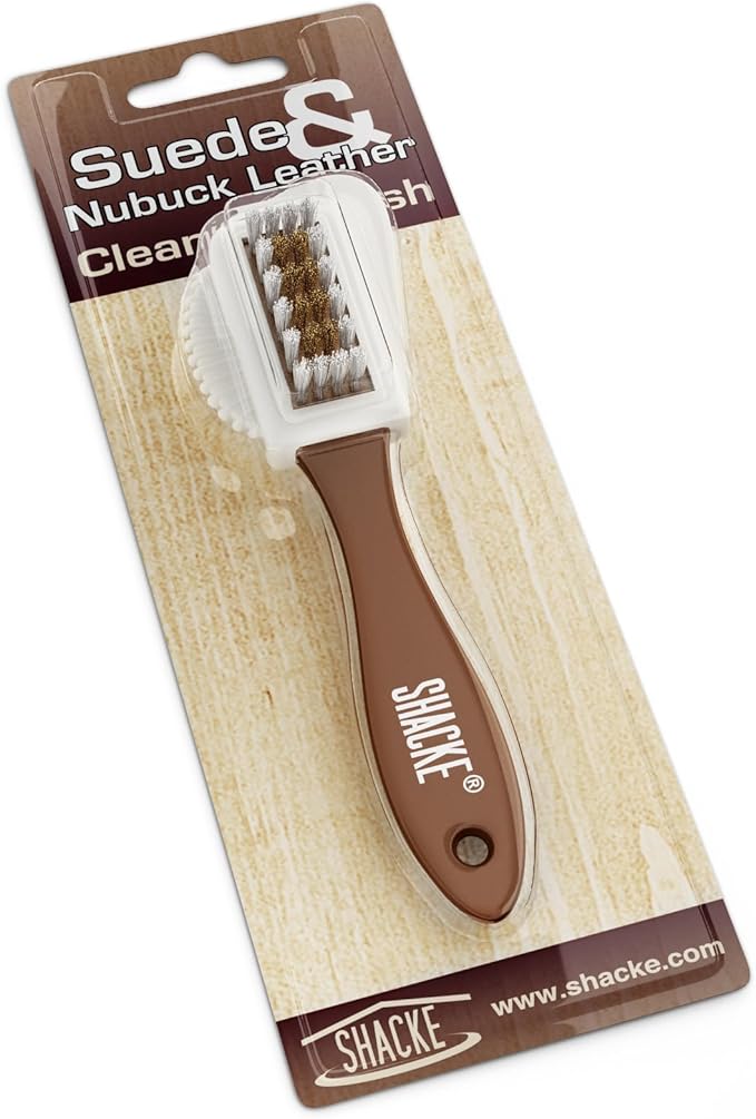 Suede & Nubuck 4-Way Leather Brush Cleaner