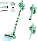 Cordless Vacuum Cleaner, Handheld Stick2200mAh Rechargeable Battery 30KPa Lightweight Small Vac Electirc Broom, 40Mins Runtime for Home Hard Floor Carpet Pet Hair Cleaning, LED Screen