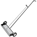 Master Magnetics Heavy Duty Magnetic Sweeper - Heavy Duty Push-Type with Release, 24" Sweeping Width, MFSM24RX