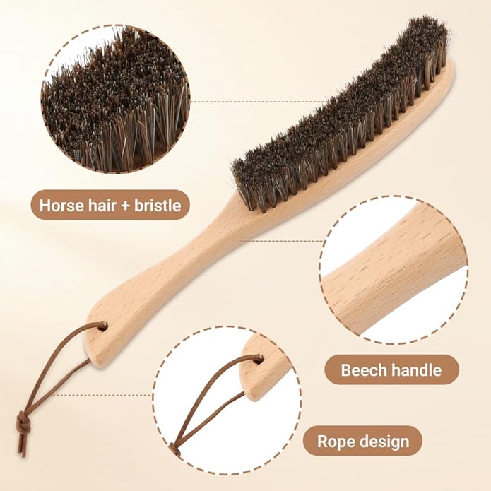 4-Pcs Felt Hat Cleaning Kit, Professional Cowboy Hat Care Kit Brush Cleaning Kit for Cowboy & Baseball Hats