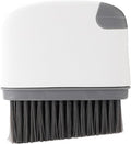 4 in 1 Groove Cleaning Brush - Magic Window Track Cleaner with Shovel, and Tongs for Window Sills, Sliding Door Tracks, Bathroom, and Kitchen