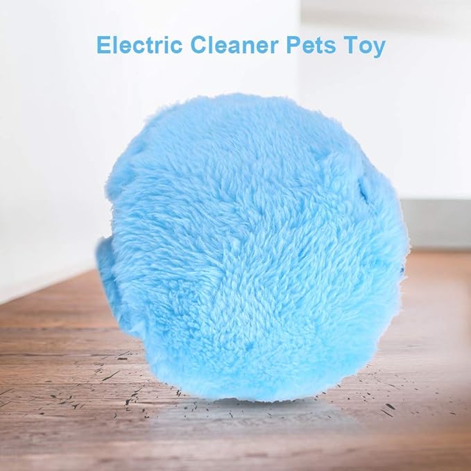 Topyond Mini Automatic Sweeping Ball, Cordless Vacuum Cleaner, Efficient Rolling Floor Sweeper for Hardwood and Carpet, Compact Robot Vacuum for Home