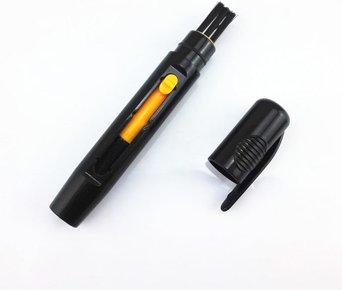 yueton?Pen Shape Double Ended Retractable Adjustable Button Cleaning Brush Mini Handheld Portable Magic Brush Cleaner Dusting Brush
