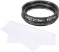 MECCANIXITY 25.5mm Circular Polarizer Filter, Double Sided Multi-Layer Coatings Polarizing Filter with Cleaning Cloth for Camera Lens