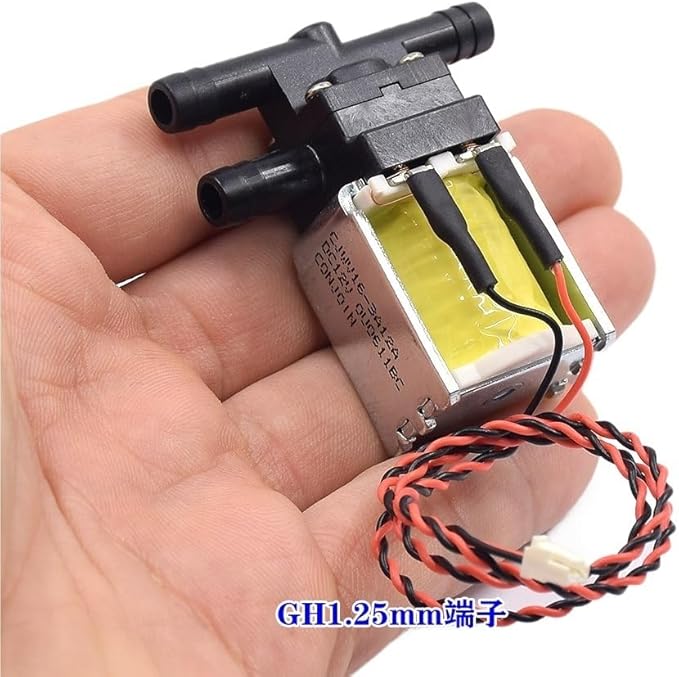 CJWV16-3A12A DC 12V Mini 2-Position 3-Way Solenoid Water Valve Flow Control Switch For Sweeper Floor Carpet Cleaner