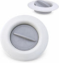 Flex Strainer® Sink Drain Strainer with Optional Stopper – No Center Stem, Fits Standard 3½” Sink Drains & Disposals – Easy Clean, Dishwasher Safe – Made in USA (1, Grey)