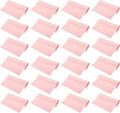 PATIKIL Eyeglass Microfiber Cleaning Cloth 7"x6", 24 Pack Glasses Cleaning Cloth Soft Suede Wipe Screen Cloth for Camera Lens Eyeglasses Screens in Individual Vinyl Pouch, Pink