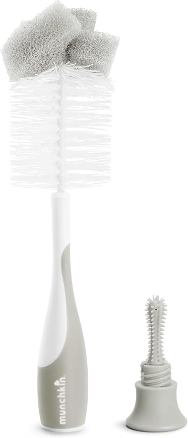 Munch Sponge Bottle Brush Size 1 Eac Munchkin Sponge Bottle Brush 1/Pack, Colors may vary