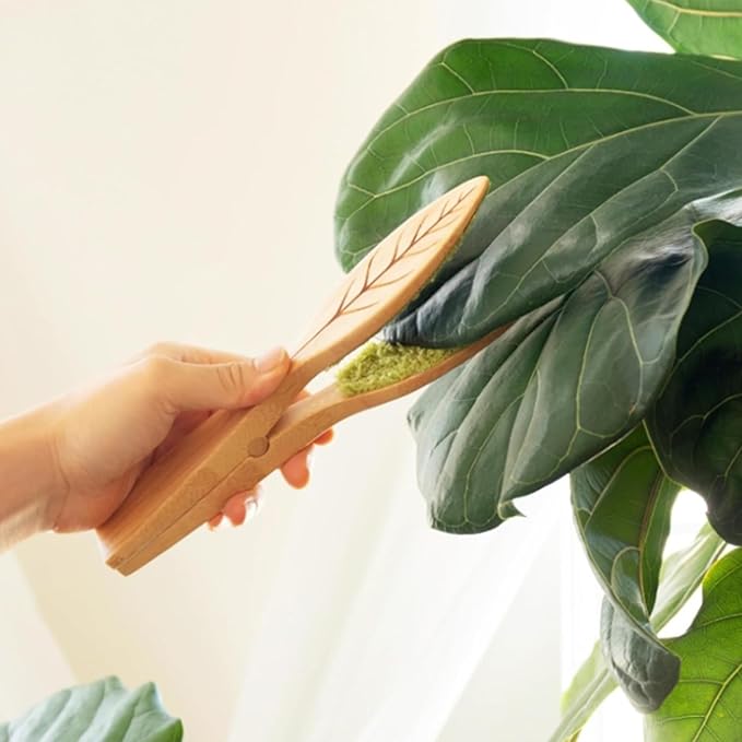 Leaf Cleaning Tongs, House Plant Leaf Cleaning Tongs,Leaf Cleaning Tools With Removable
