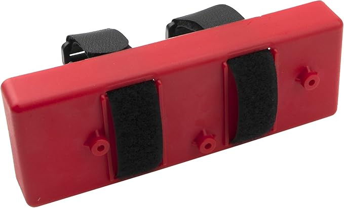 1Pcs ShareGoo Plastic RC Car Battery Tray Case for 2S Lithium & 7.2V NiMH Battery Compatible with Axial SCX10 RC4WD D90 Traxxas TRX-4 1/10 RC Car (Red)