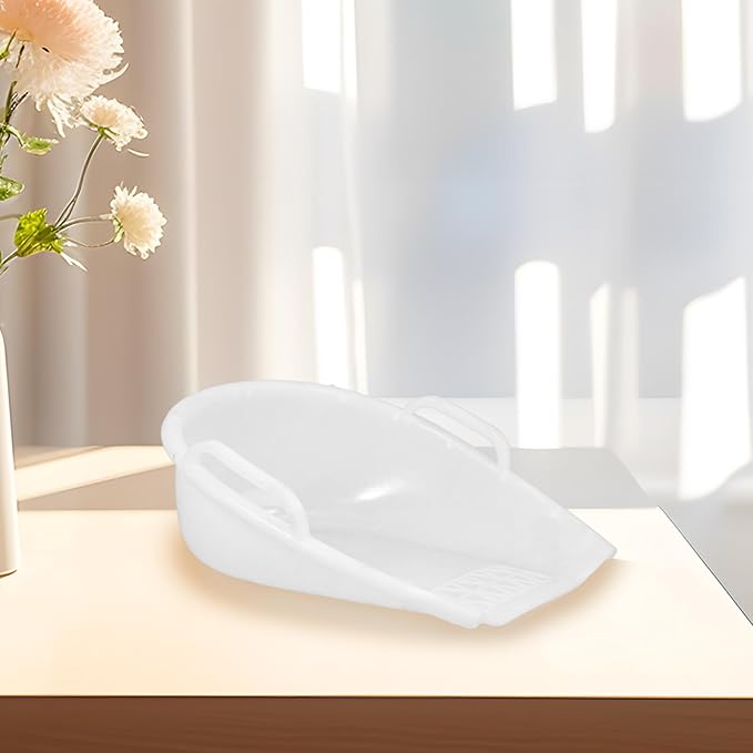 Toyvian Handheld Dustpan with Handle Multi-use Plastic Desktop Cleaning Tool Small Trash Scooper for Kitchen Home Office Use