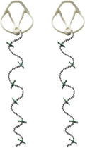 DrainWig Bathtub Drain Hair Catcher – Disposable (2-Pack) – Installs Under Stopper- No-Touch Hair Removal for Bathtub Drains – As Seen on Shark Tank