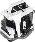 Portable Carpet Cleaner, 450W Sofa & Upholstery Cleaner with Handle, Deep Cleaning Machine for Carpets, Couch, Curtain, Chairs, with Dual Size Cleaning Brushes