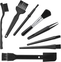 Computer Keyboard Cleaning Brush 8Pcs Small Portable Laptop Electronics Camera Anti Static Brushes Kit