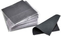 SEVENWELL 50pcs Jewelry Cleaning Cloth Pink Polishing Cloth for Sterling Silver Gold Platinum Small Polish Cloth 8x8cm