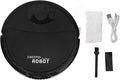 Robot Vacuum Cleaner, Smart Sweeping Robot 3 in 1 Strong Suction Swivel Wheel Mini Mopping Vacuum Carpet Sweeper for Hard Floor