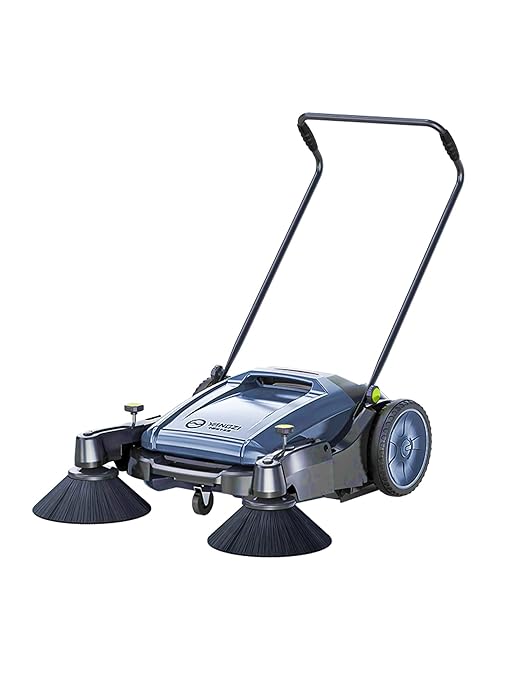 Walk Behind Floor Sweeper Manual,41" Wider Path & 55L Larger Capacity, Industrial and Commercial Sweeper for Rapid Cleaning in Warehouse,Park,Shop,Yard,Farm,Street,and Outdoors Indoors
